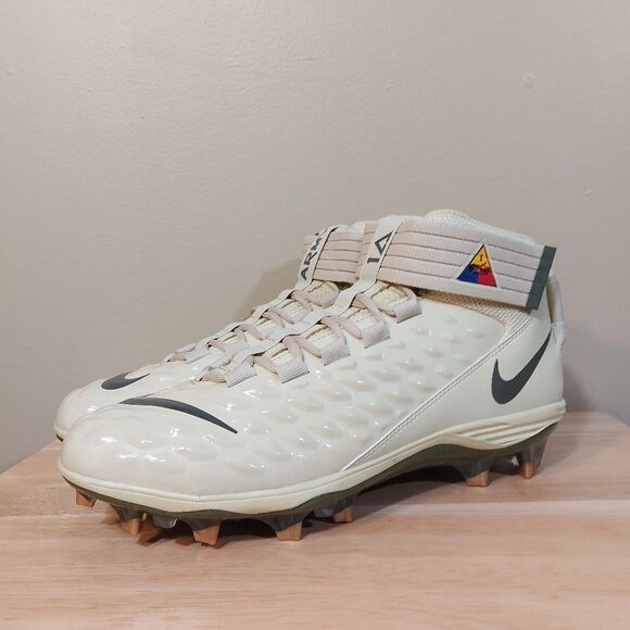 Nike Force Savage Pro 2 SMU P Army PE Football Cleats CI9869-702 Men's Size 10.5 - Picture 3 of 7
